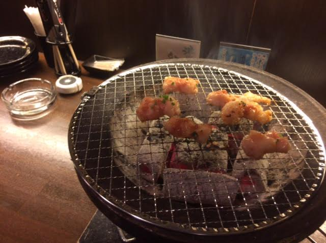 石垣島の焼肉屋「わたなべ」で食べたモツの写真