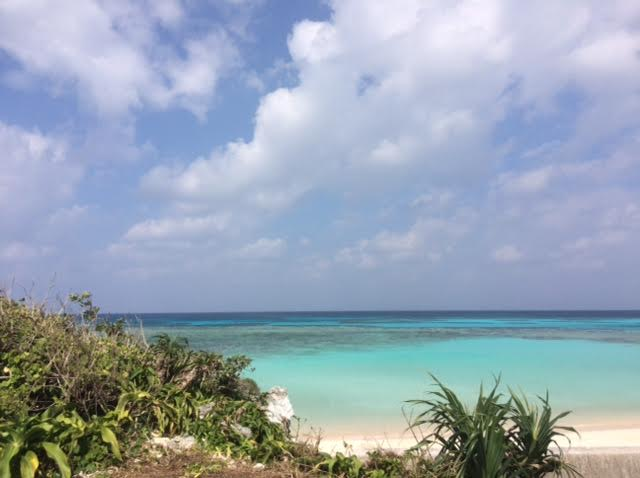 波照間島で撮影したニシ浜ビーチの写真