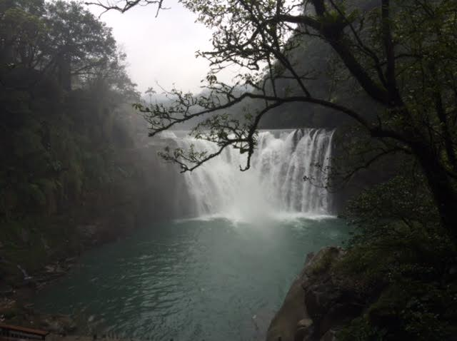 台湾旅行で訪れた十分の写真