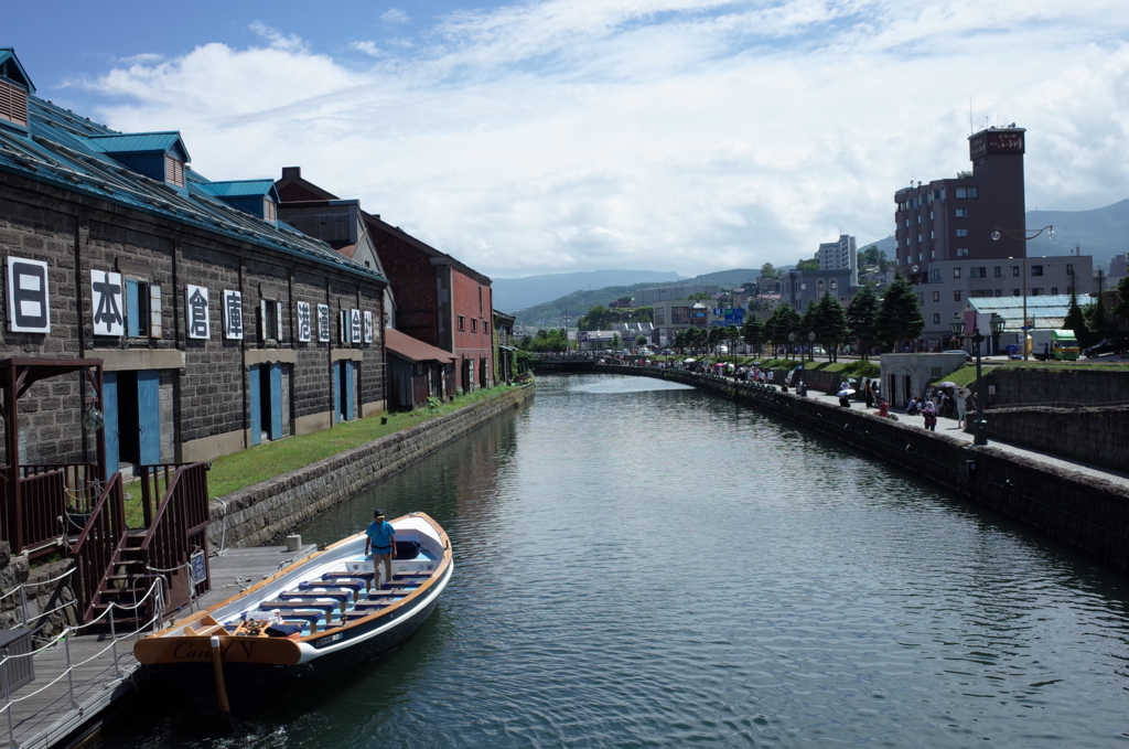 女ひとり旅の小樽でみた風景写真