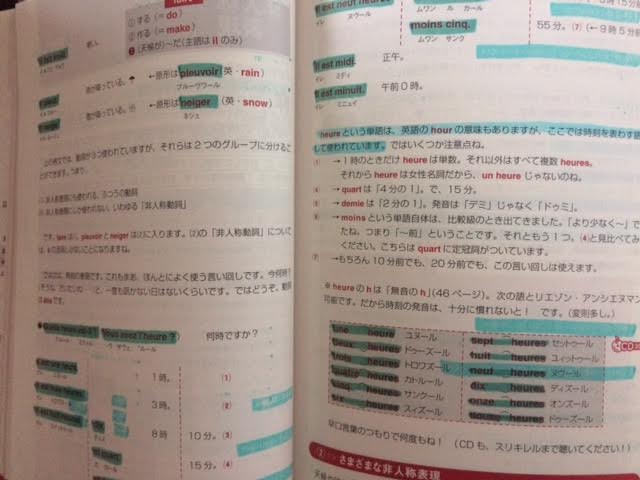 フランス語を独学で勉強したときの参考書