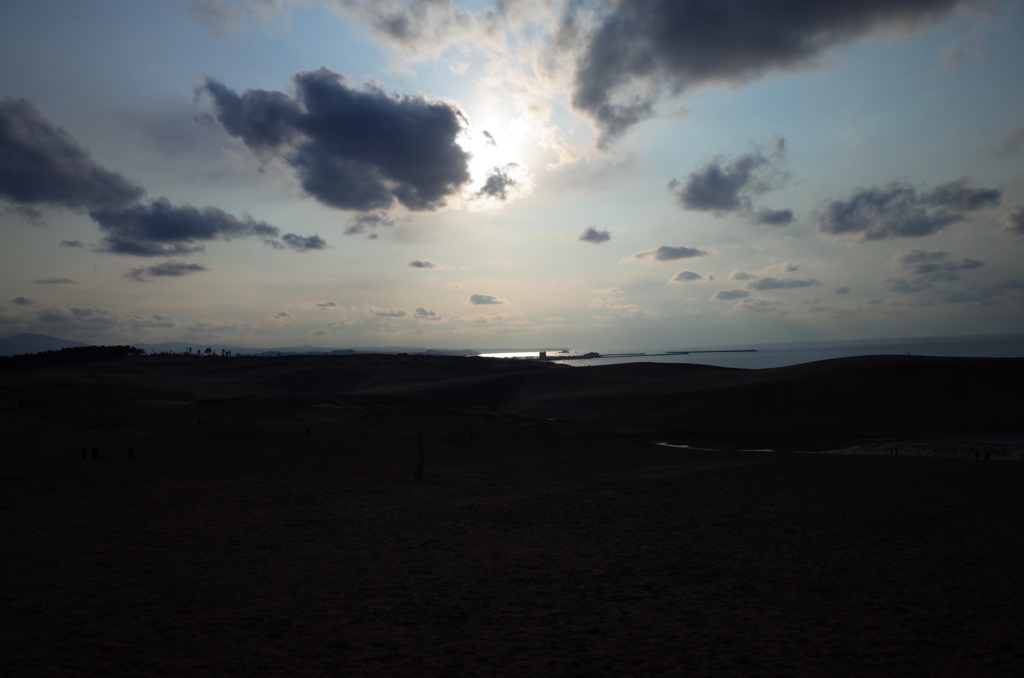 大阪から日帰りで訪れた鳥取砂丘の写真