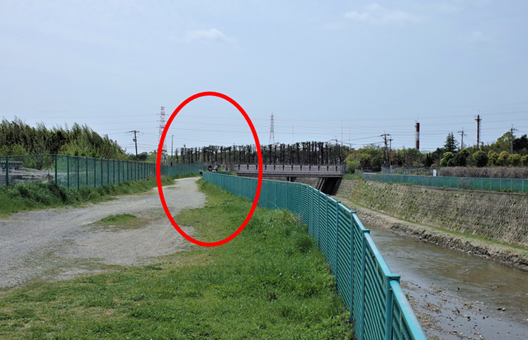 バイクで訪れた千里川土手のアクセス方法