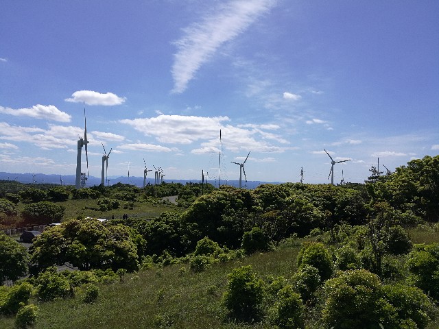 大阪からバイクで日帰り旅行した青山高原ツーリングの写真