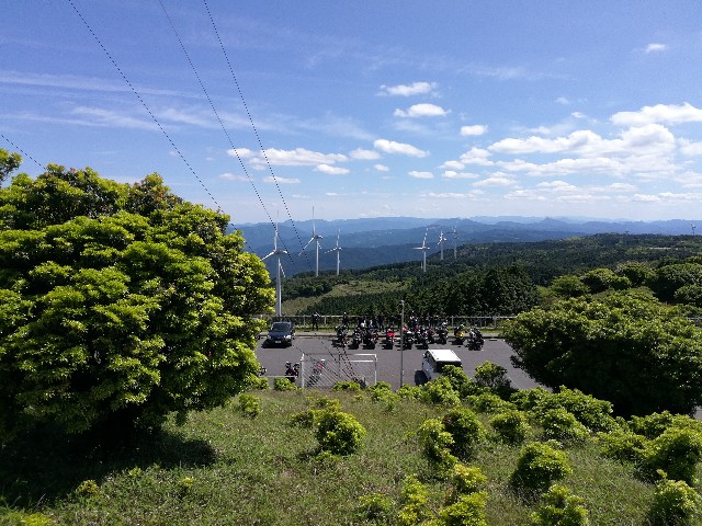 大阪からバイクで日帰り旅行した青山高原ツーリングの写真