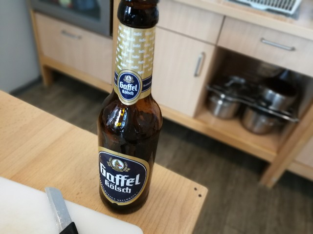 ケルンで飲んだビールの写真